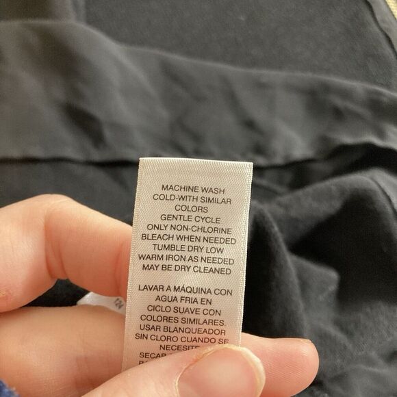 Chico’s Women's Long Black Tunic Top Size 4 XXL Layered Lagenlook Boho Scandi - Picture 8 of 12